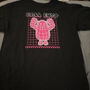 Black and Pink Kids Short Sleeve Tee